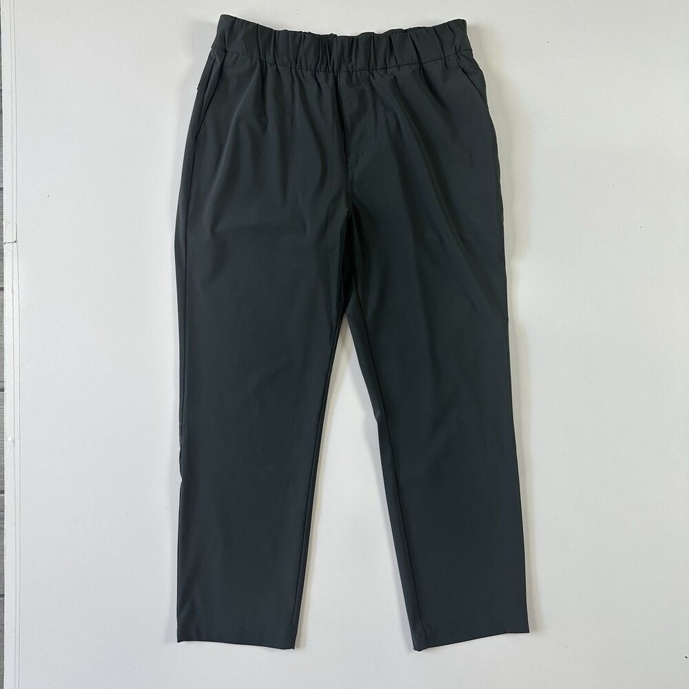VUORI $98 Miles Dark Grey Gray Ankle Cropped Athletic Pants Size XL